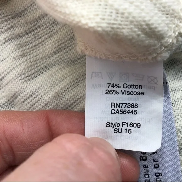 Madewell Mixtape Colorblock Heathered Mock Neck Sleeveless Knit Top Size Small - Picture 4 of 6